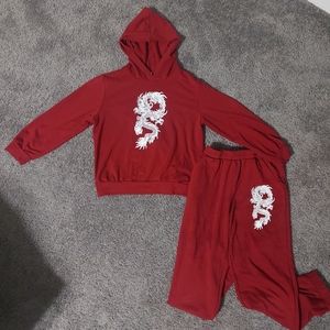 Shein kids jogger set